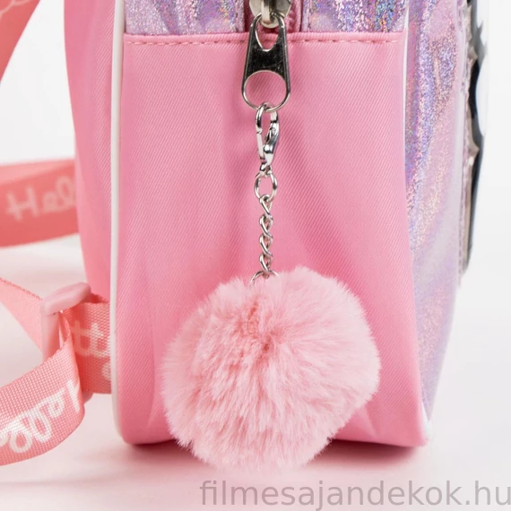 Hello Kitty hologrammos hátizsák, táska 23 cm