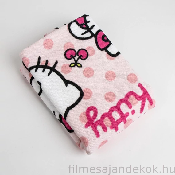 Hello Kitty strand törölköző poncsó 50x115 cm (Fast Dry)