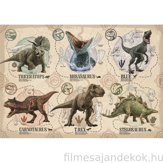 Jurassic World Guide 104 db-os puzzle Clementoni