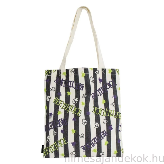 Beetlejuice shopping bag, bevásárlótáska 39 cm