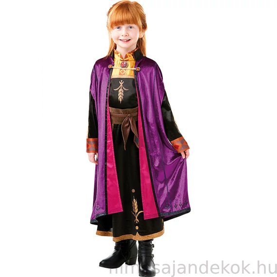 Disney Jégvarázs, Delux Anna jelmez 7-8 év  Rubies