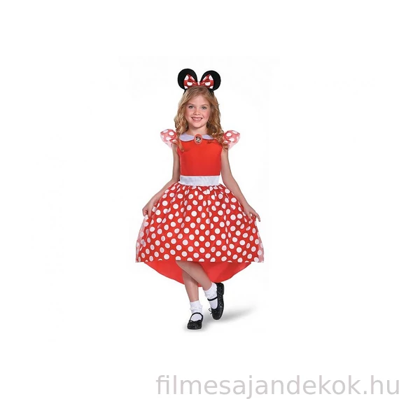 Disney Minnie Red jelmez 3-4 év