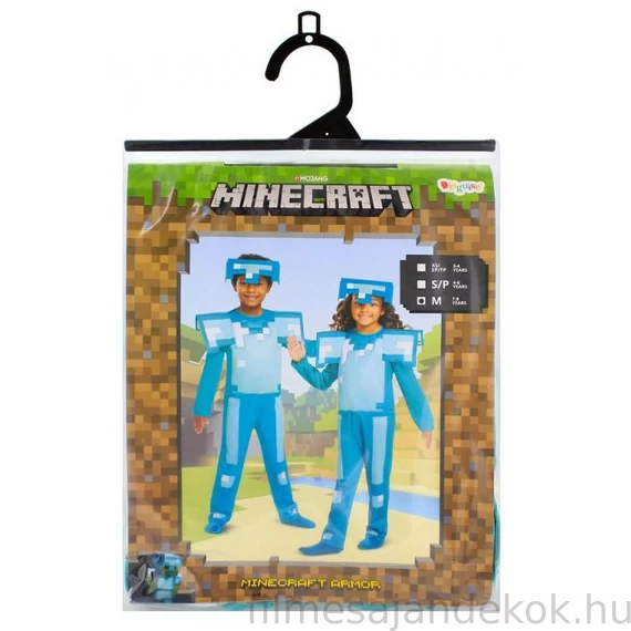 Minecraft Armor jelmez 3-4 év