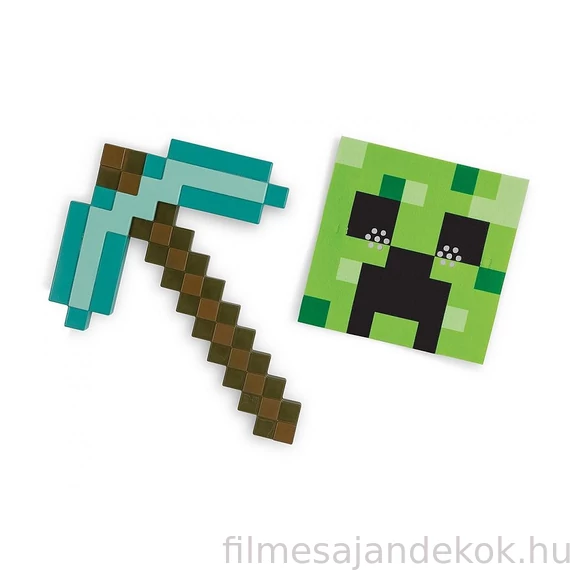 Minecraft csákány és maszk szett