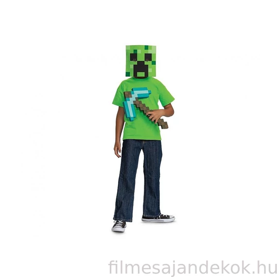 Minecraft csákány és maszk szett