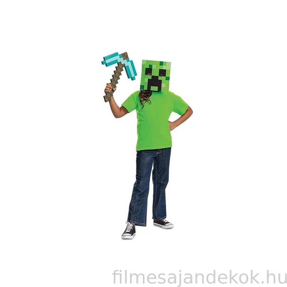 Minecraft csákány és maszk szett