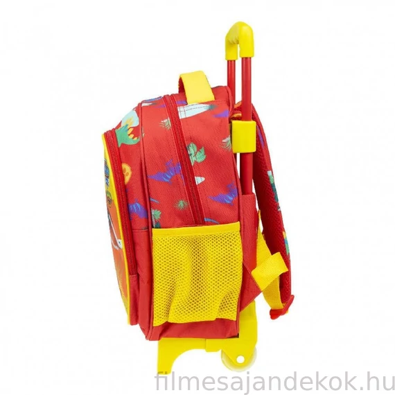 Mancs Őrjárat Dino Rescue gurulós ovis hátizsák, táska 30 cm