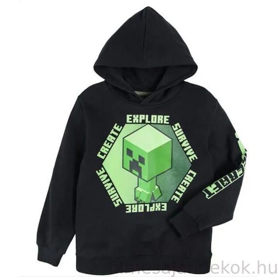 Minecraft gyerek pulóver 6 év
