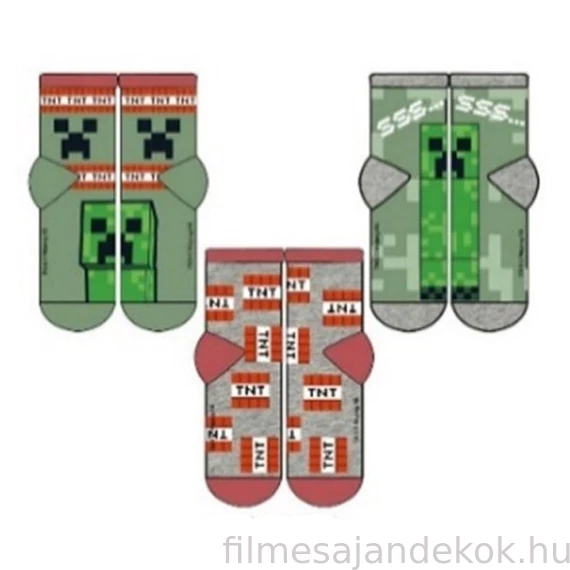 Minecraft gyerek zokni 27/30