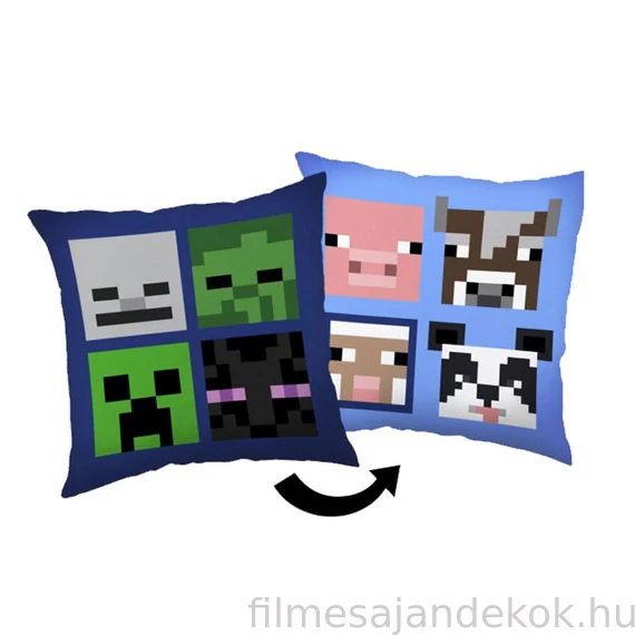 Minecraft párna és takaró szett