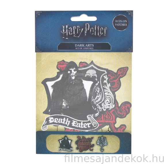 Harry Potter – Dark Arts Deluxe felvarrók (3 darabos készlet)