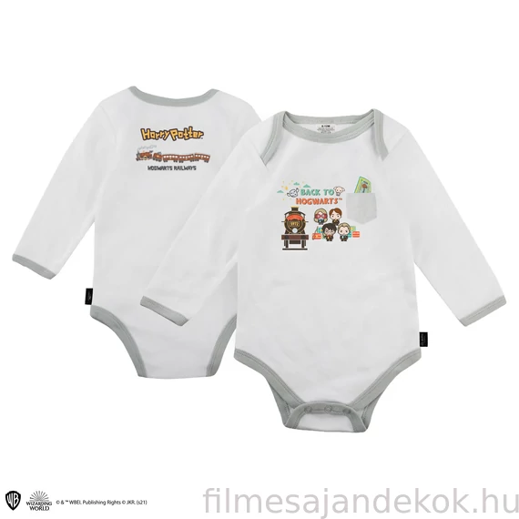Harry Potter – Hogwarts baba body és előke szett 6/12 hó