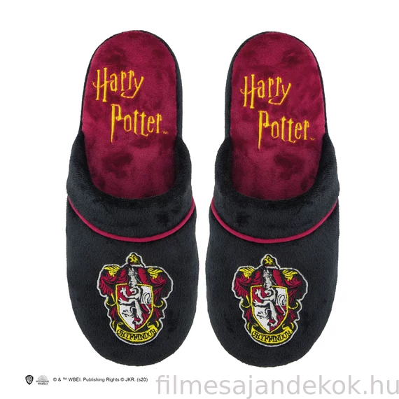 Griffendél Papucs / Harry Potter Plüssös Otthoni Mamusz S/M