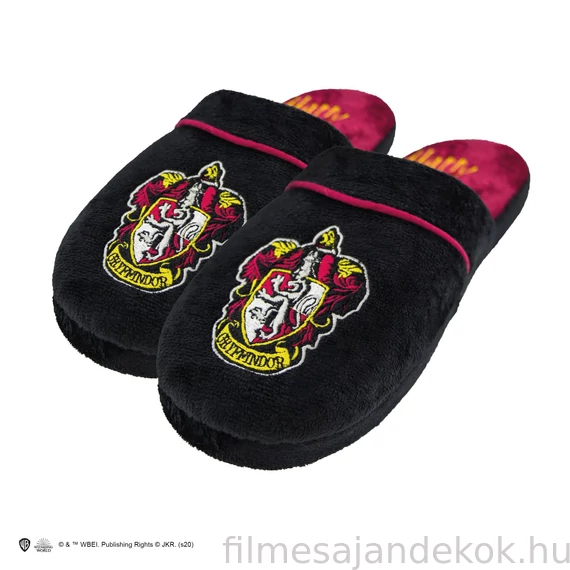 Griffendél Papucs / Harry Potter Plüssös Otthoni Mamusz S/M
