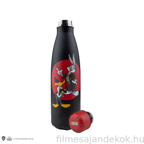 Harry Potter – Griffendél x Looney Tunes Rozsdamentes Acél Kulacs (Tapsi Hapsi & Dodó kacsa)
