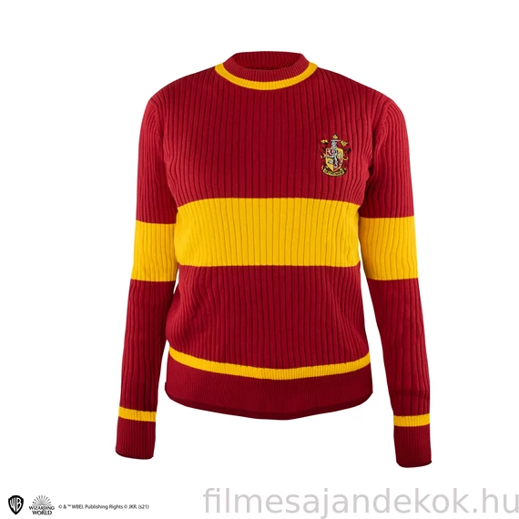 Griffendél Kviddics Pulóver – Hivatalos Harry Potter Kollekció