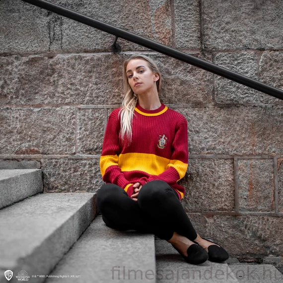 Griffendél Kviddics Pulóver – Hivatalos Harry Potter Kollekció