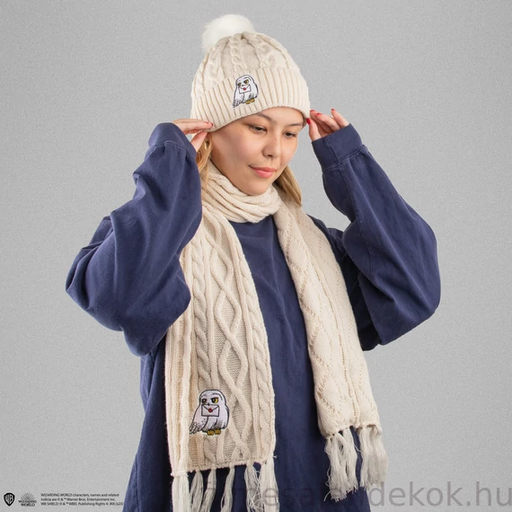 Harry Potter Hedvig felnőtt sapka és sál szett