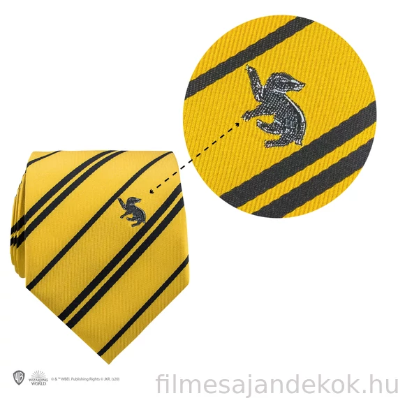 Hugrabug Nyakkendő Deluxe Díszdobozos Kiadás – Harry Potter Ajándékszett