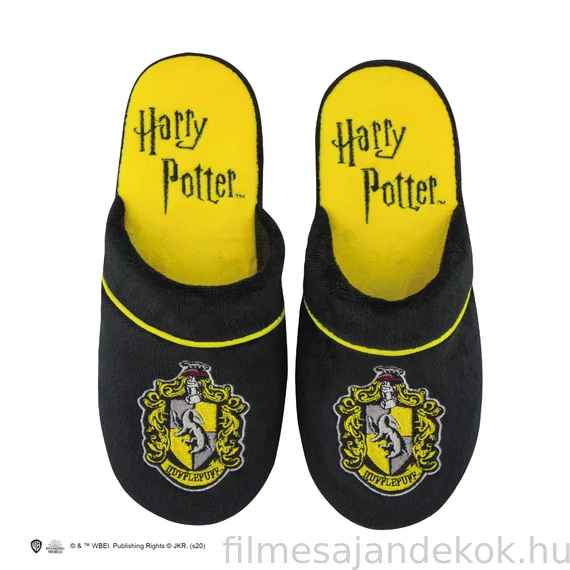 Hugrabug Papucs / Harry Potter Plüssös Otthoni Mamusz S/M