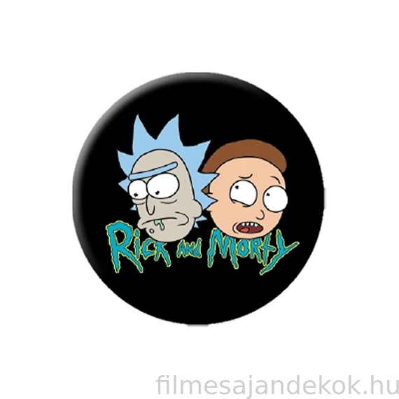 Rick és Morty – Karakterek kitűzőcsomag