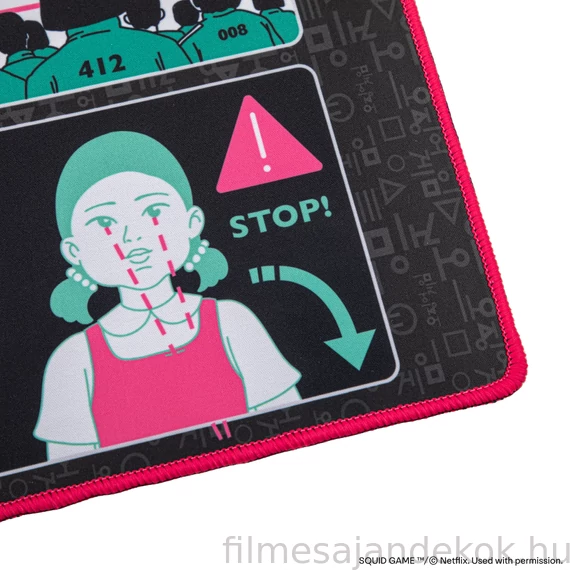 Squid Game – Young-hee Blueprint XL méretű egérpad