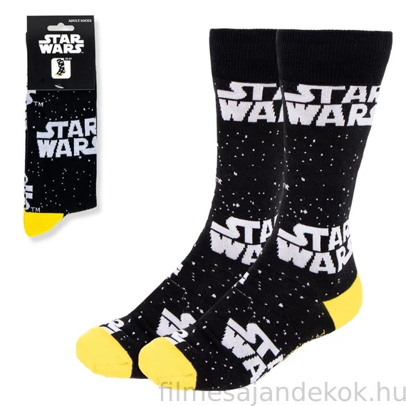 Star Wars felnőtt hosszú szárú zokni 38/45