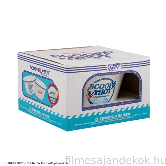 Stranger Things – Scoops Ahoy Fagyistál Tengerészsapkával