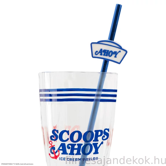 Stranger Things – Scoops Ahoy Milkshake pohár szett