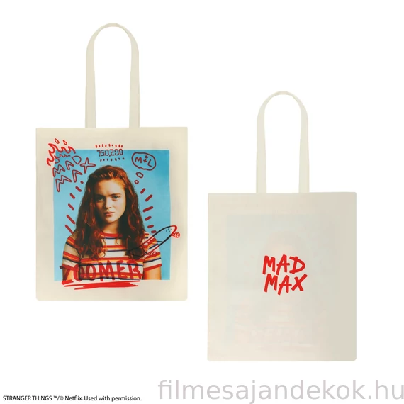 Stranger Things – Max Mayfield bevásárlótáska, vászontáska