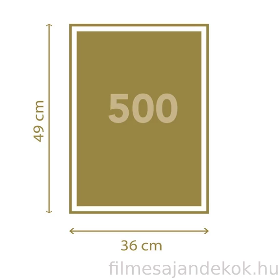 Vissza a jövőbe Cult Movies 500 db-os puzzle Clementoni