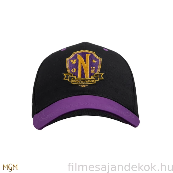 Wednesday – Nevermore Academy Felnőtt Lila Baseball Sapka