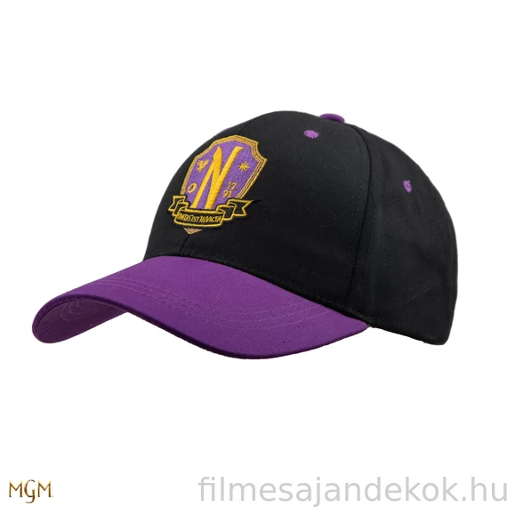 Wednesday – Nevermore Academy Felnőtt Lila Baseball Sapka