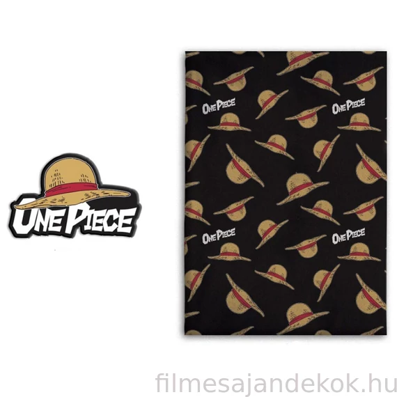 One Piece Straw Hat polár takaró és forma párna szett