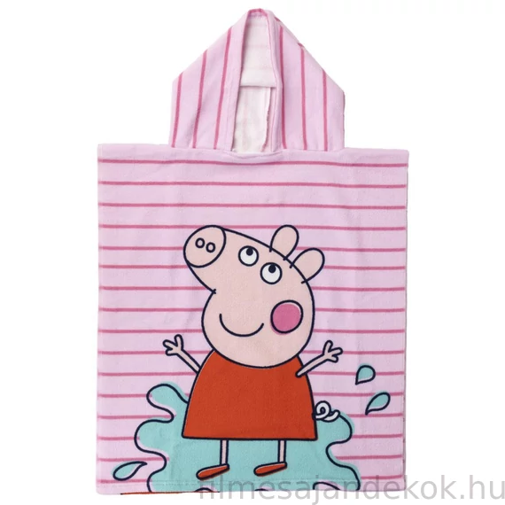 Peppa malac Sunny Day strand törölköző poncsó 50 x 115 cm