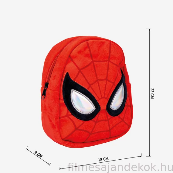 Pókember plüss hátizsák, táska 22 cm