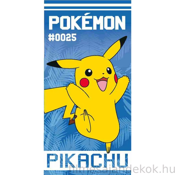 Pokémon Alola fürdőlepedő, strand törölköző 70x140 cm