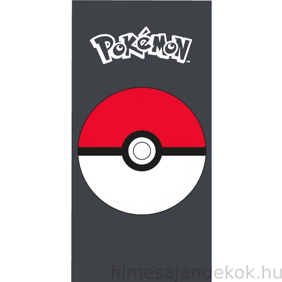 Pokémon Pokeball fürdőlepedő, strand törölköző 70x140 cm