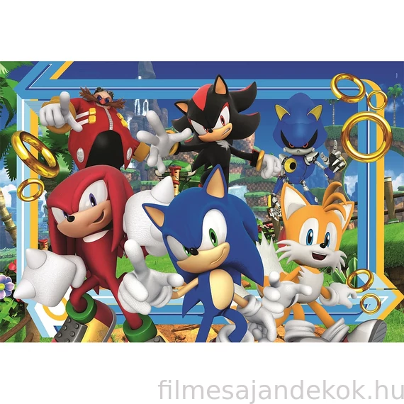 Sonic a sündisznó 180 db-os puzzle Clementoni