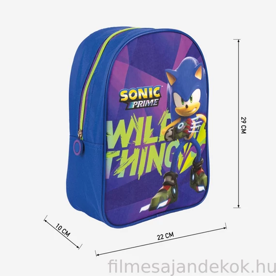 Sonic a sündisznó Chaos hátizsák, táska 29 cm