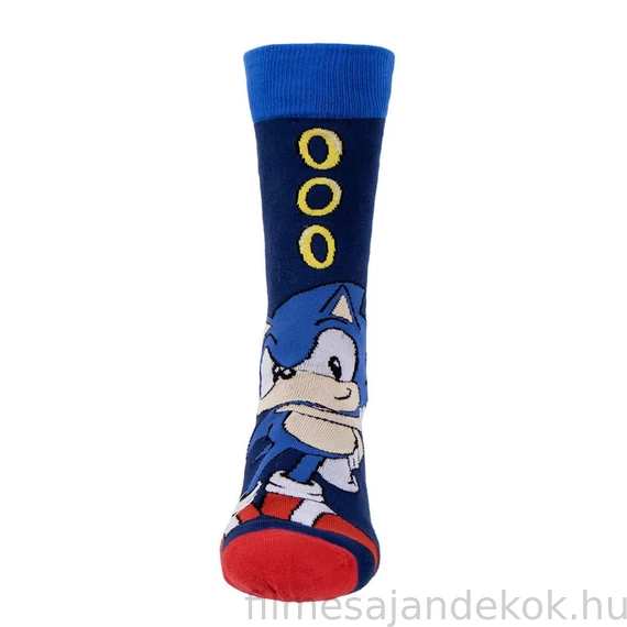 Sonic a sündisznó felnőtt hosszú szárú zokni 40/46