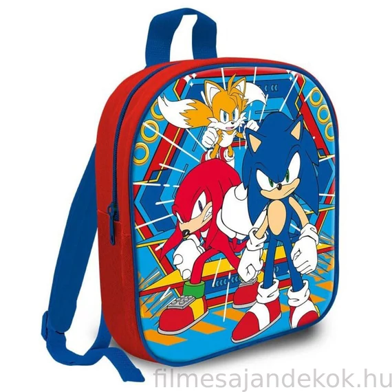 Sonic a sündisznó Prime hátizsák, táska 29 cm