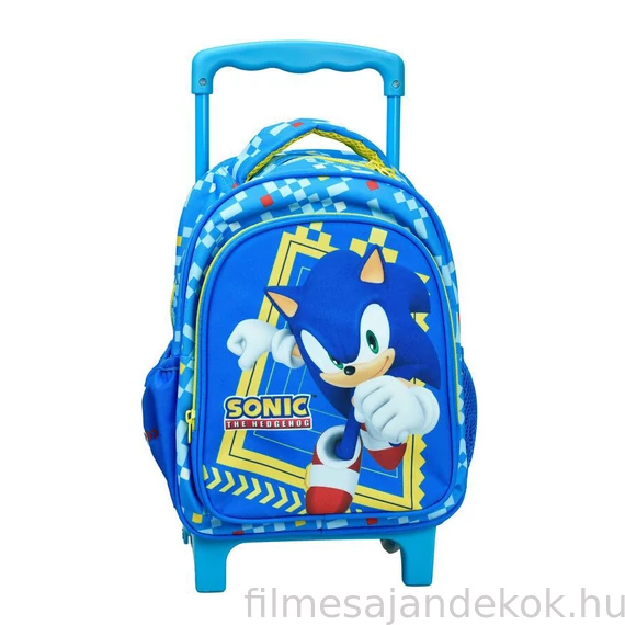 Sonic a sündisznó Rush gurulós ovis hátizsák, táska 30 cm