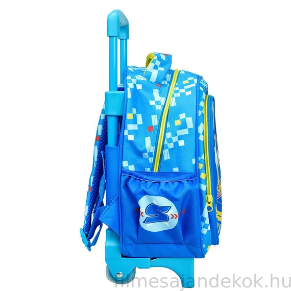 Sonic a sündisznó Rush gurulós ovis hátizsák, táska 30 cm
