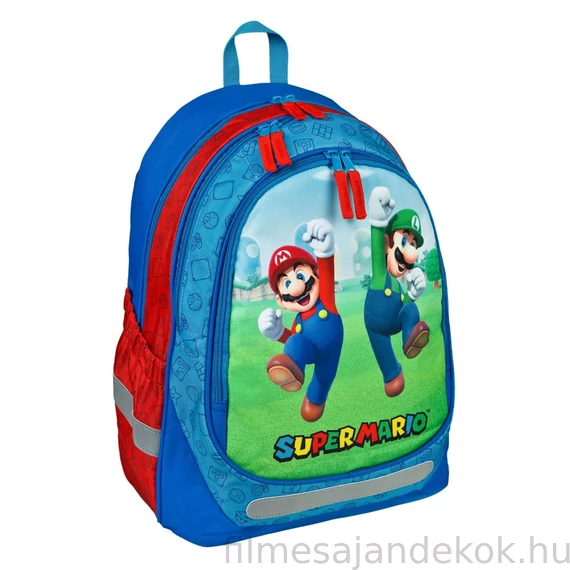Super Mario Jump iskolatáska, táska 43 cm