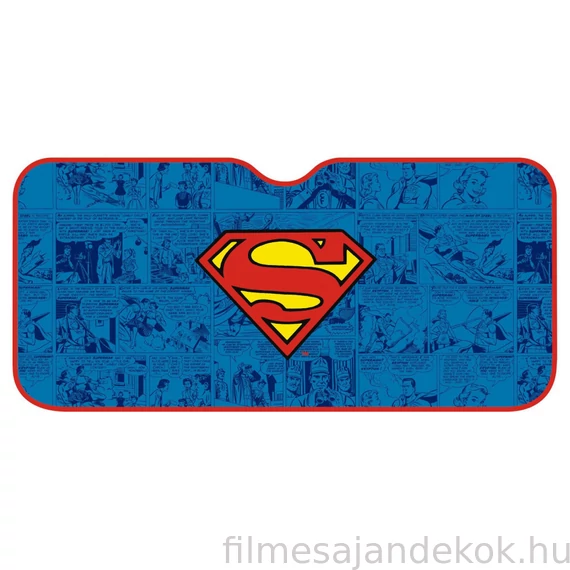 Superman alumínium autós napellenző, napvédő első szélvédőre 130x70 cm