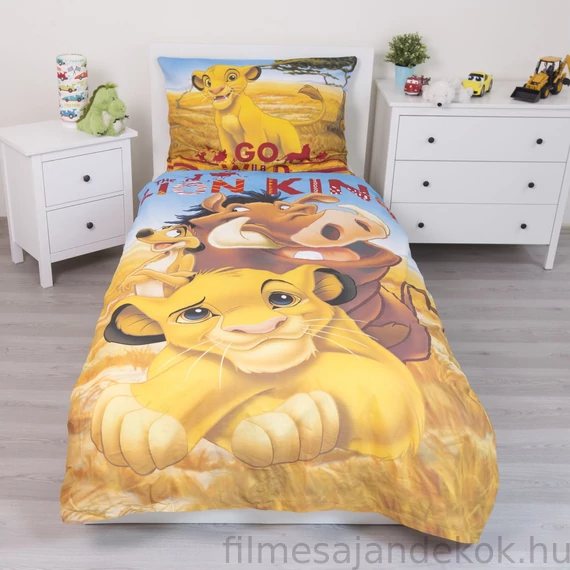 Disney Az Oroszlánkirály Pride Lands Trio ágyneműhuzat 140×200cm 70×90 cm