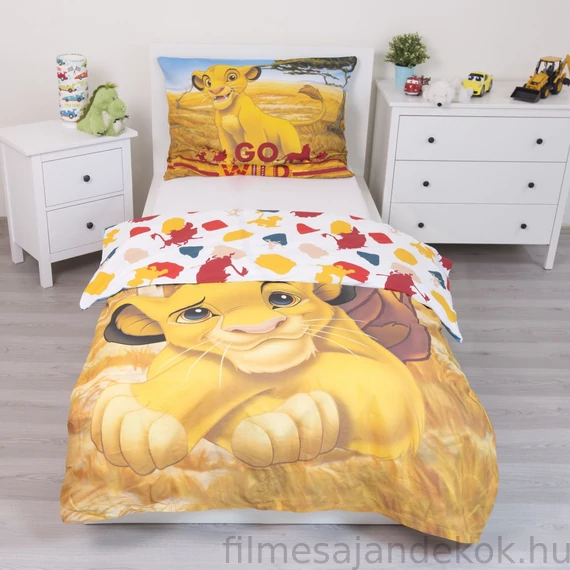 Disney Az Oroszlánkirály Pride Lands Trio ágyneműhuzat 140×200cm 70×90 cm