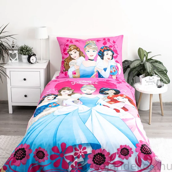 Disney Hercegnők Heart ágyneműhuzat 140×200cm 70×90 cm
