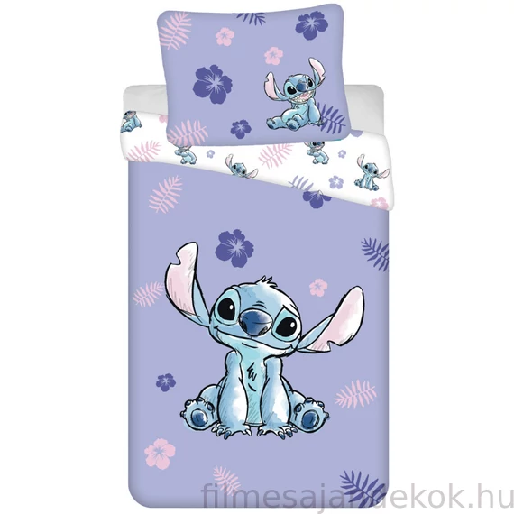 Disney Lilo és Stitch, A csillagkutya Blooming ágyneműhuzat 140×200cm, 70×90 cm